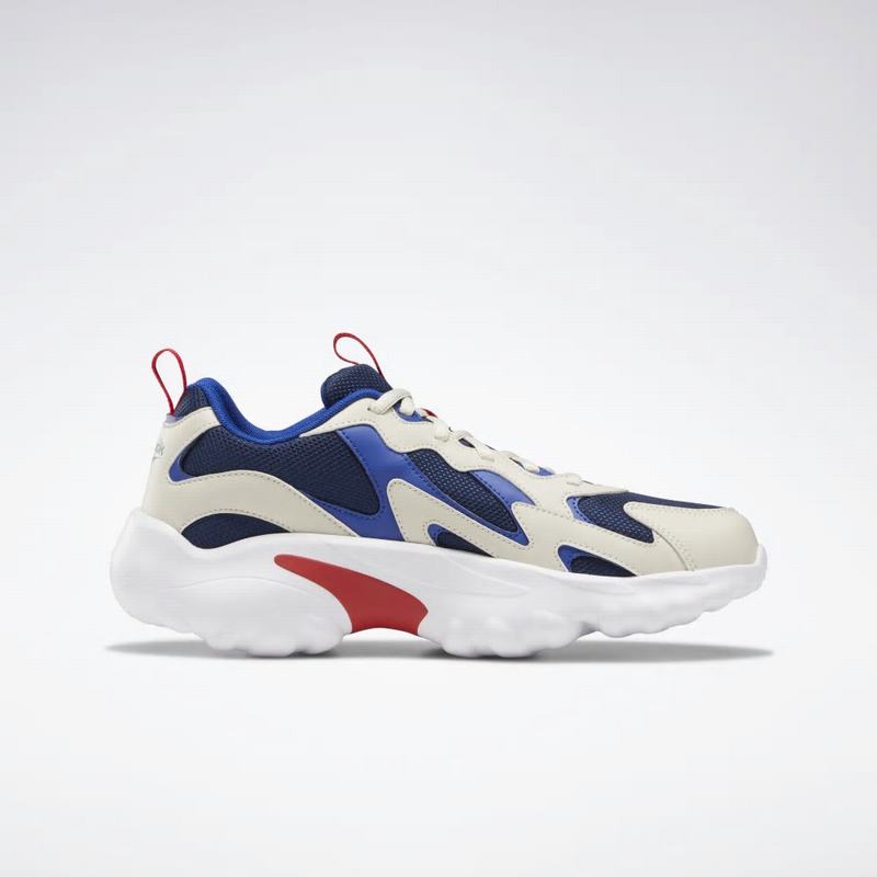 Reebok Dmx Series 1000 Shoes Womens White/Navy/Red India CU5855DC